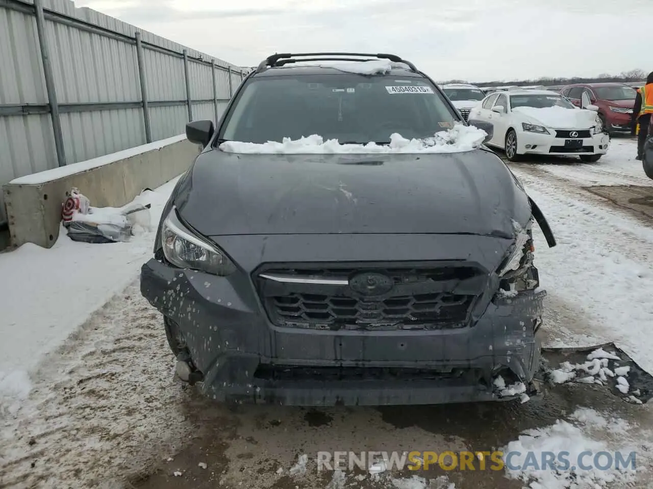 5 fotografías del automóvil dañado JF2GTAEC3LH260365 SUBARU CROSSTREK 2020