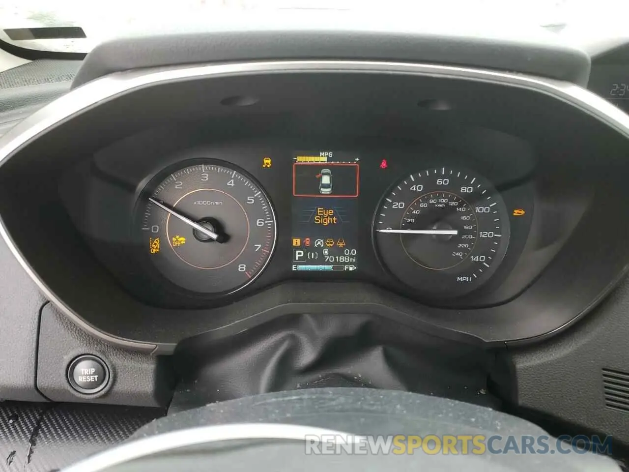 9 fotografías del automóvil dañado JF2GTAEC3LH260365 SUBARU CROSSTREK 2020
