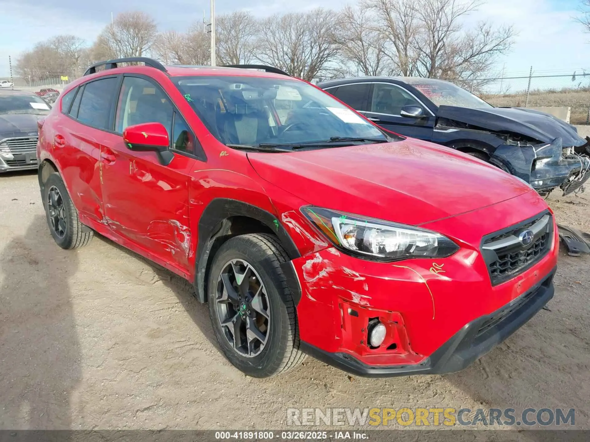 1 fotografías del automóvil dañado JF2GTAEC4LH210283 SUBARU CROSSTREK 2020