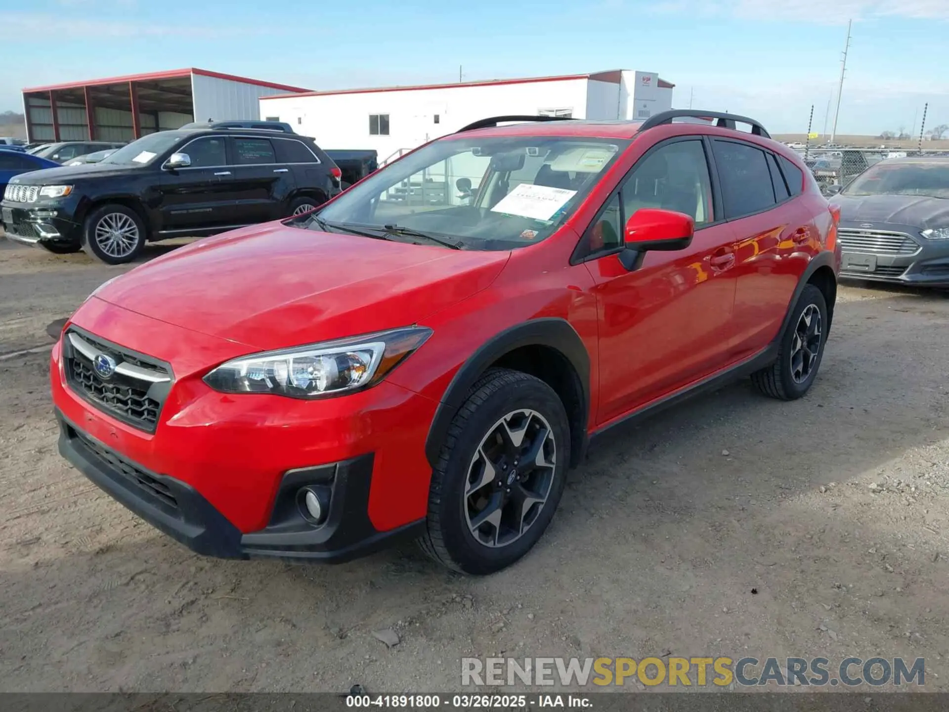 2 fotografías del automóvil dañado JF2GTAEC4LH210283 SUBARU CROSSTREK 2020