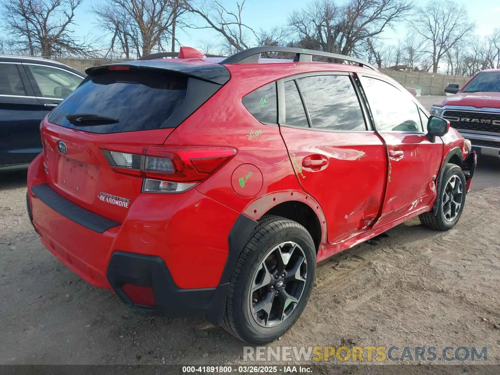 4 fotografías del automóvil dañado JF2GTAEC4LH210283 SUBARU CROSSTREK 2020