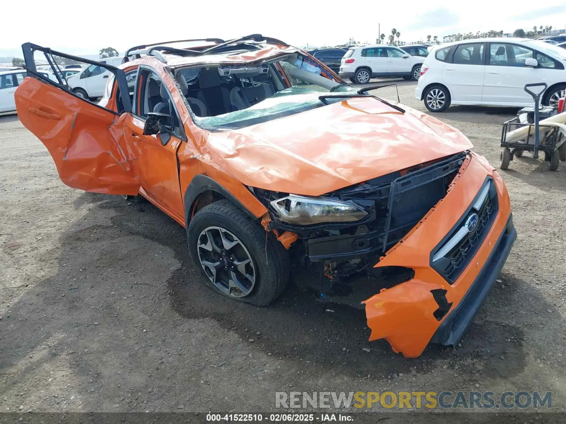 1 fotografías del automóvil dañado JF2GTAEC4LH242845 SUBARU CROSSTREK 2020