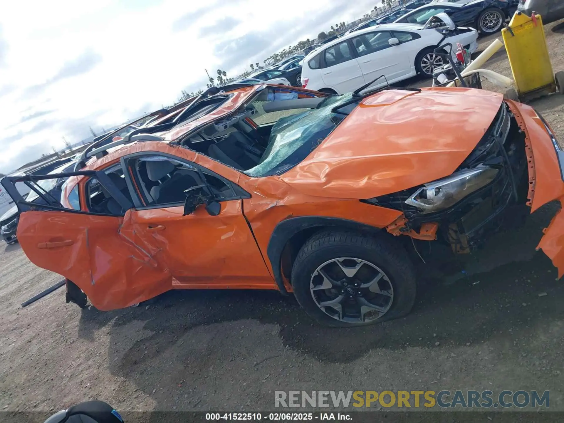 13 fotografías del automóvil dañado JF2GTAEC4LH242845 SUBARU CROSSTREK 2020