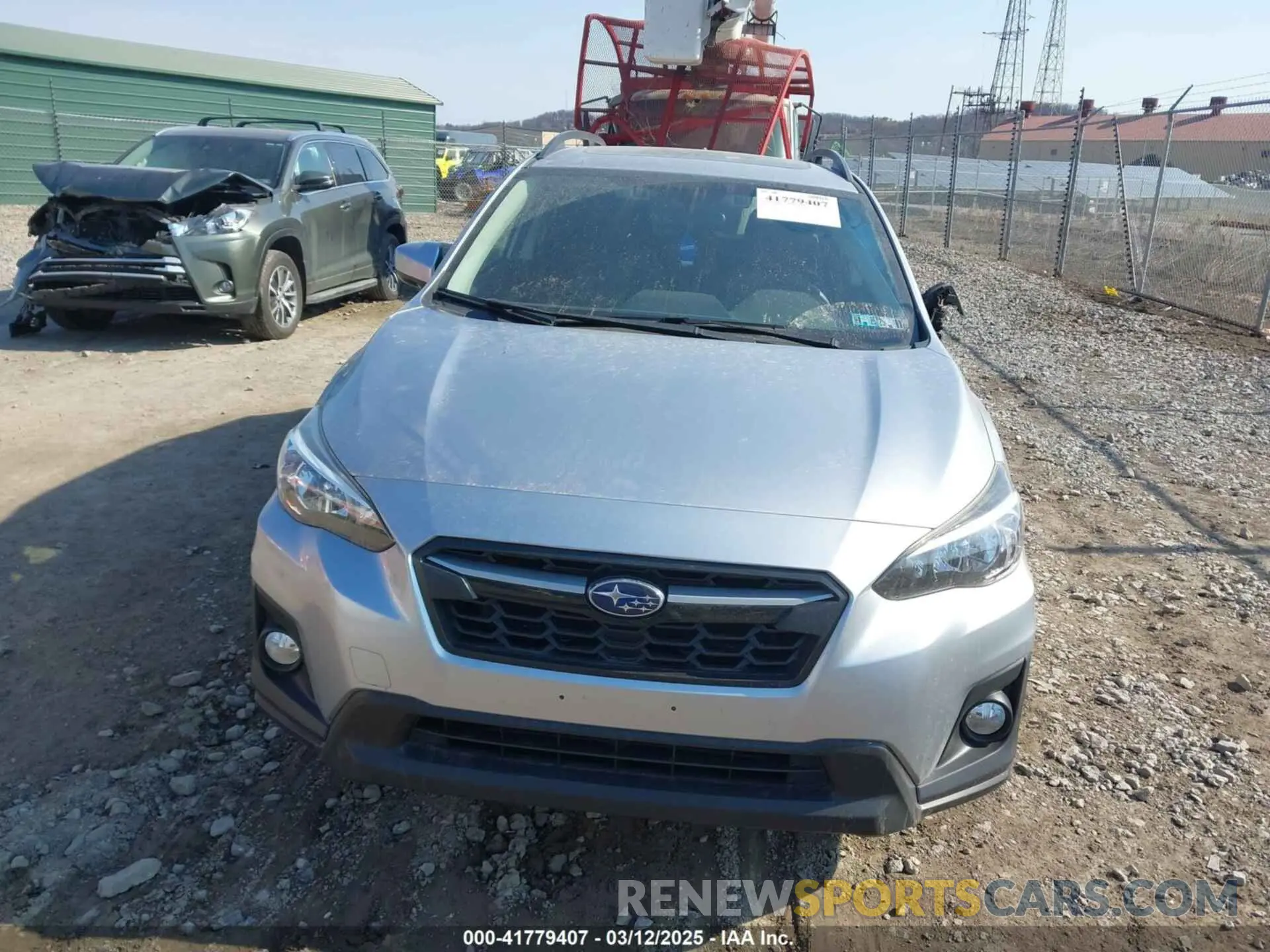 12 fotografías del automóvil dañado JF2GTAEC5L8222376 SUBARU CROSSTREK 2020