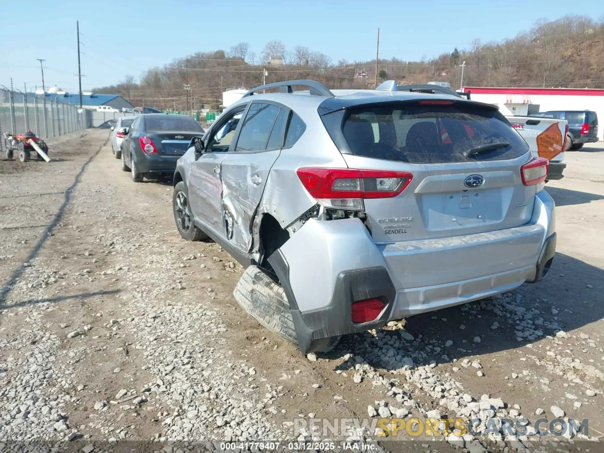 3 fotografías del automóvil dañado JF2GTAEC5L8222376 SUBARU CROSSTREK 2020