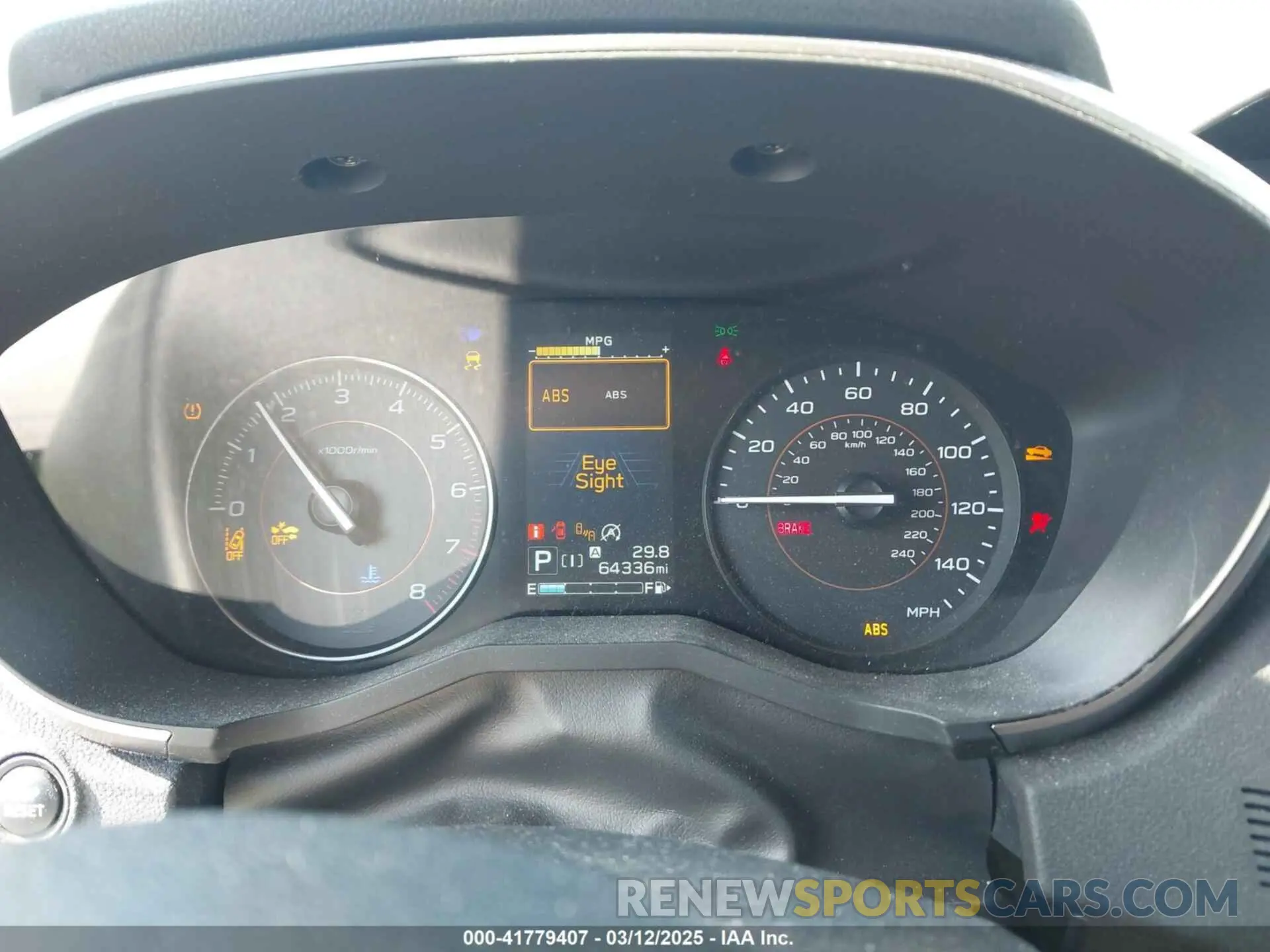 7 fotografías del automóvil dañado JF2GTAEC5L8222376 SUBARU CROSSTREK 2020
