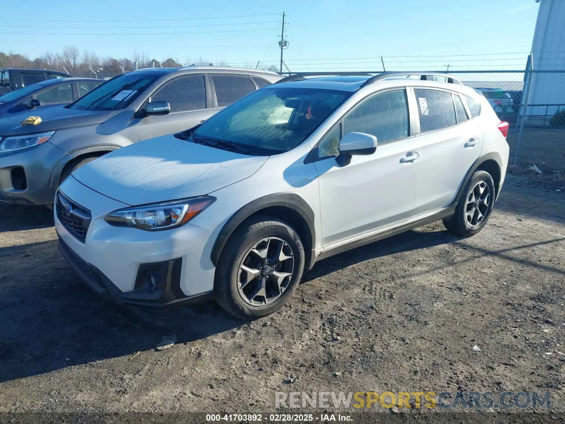 2 fotografías del automóvil dañado JF2GTAEC6LH237890 SUBARU CROSSTREK 2020