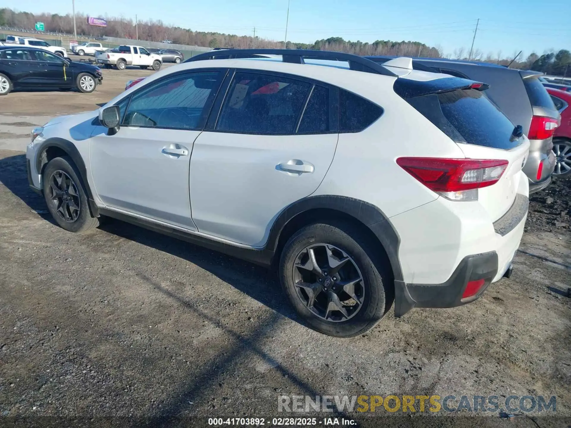 3 fotografías del automóvil dañado JF2GTAEC6LH237890 SUBARU CROSSTREK 2020