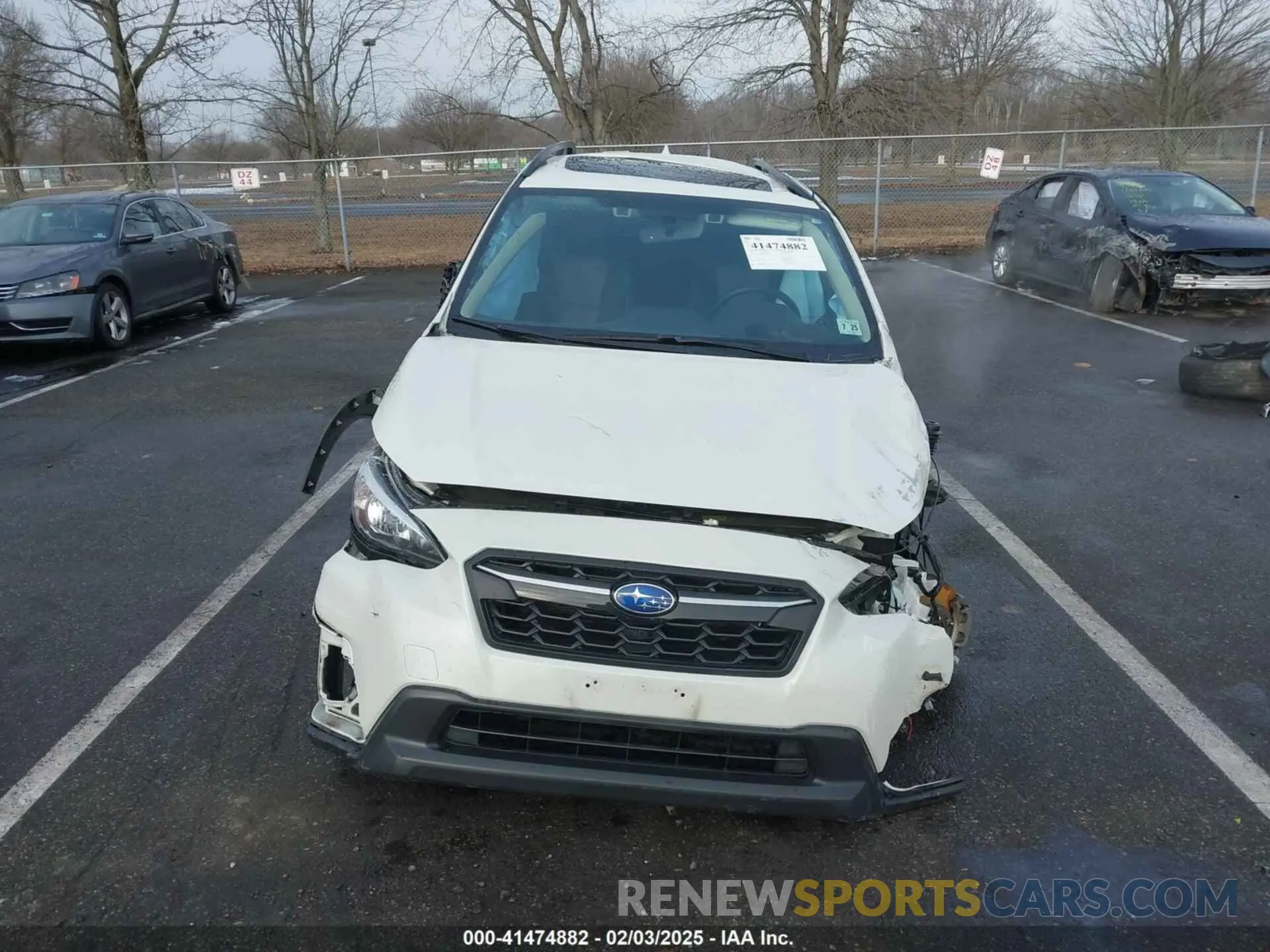 12 fotografías del automóvil dañado JF2GTAEC6LH248694 SUBARU CROSSTREK 2020