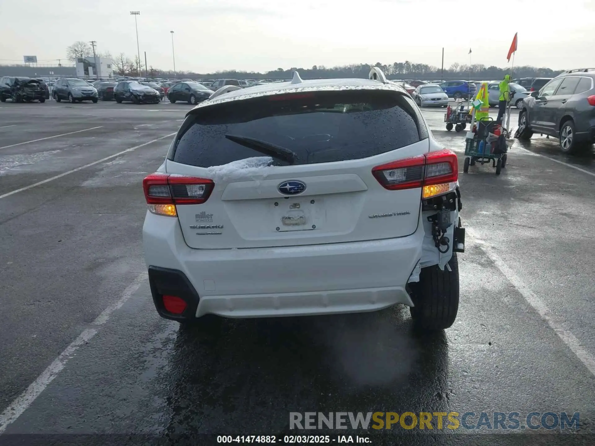 16 fotografías del automóvil dañado JF2GTAEC6LH248694 SUBARU CROSSTREK 2020