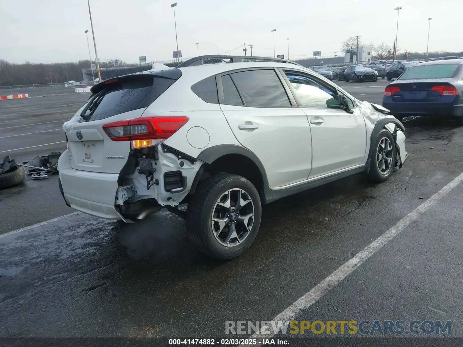 4 fotografías del automóvil dañado JF2GTAEC6LH248694 SUBARU CROSSTREK 2020