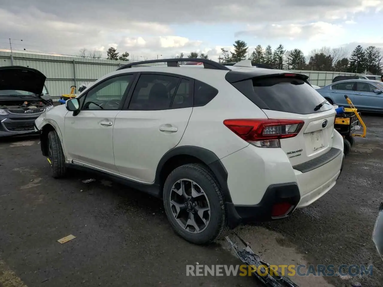 2 fotografías del automóvil dañado JF2GTAEC7L8218765 SUBARU CROSSTREK 2020