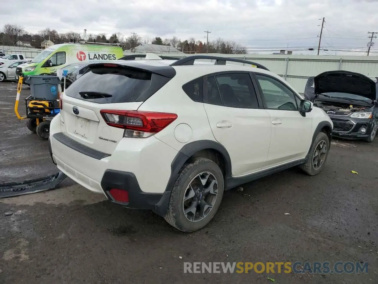 3 fotografías del automóvil dañado JF2GTAEC7L8218765 SUBARU CROSSTREK 2020