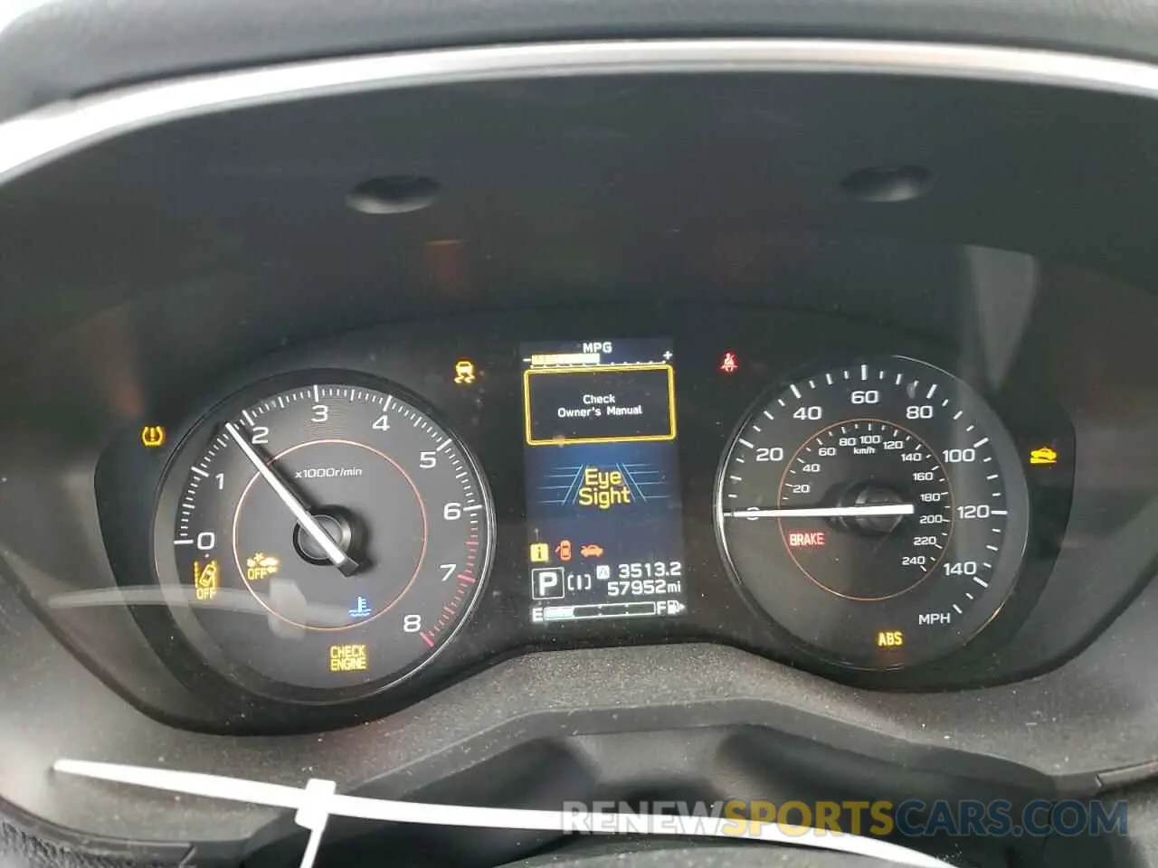 9 fotografías del automóvil dañado JF2GTAEC7L8218765 SUBARU CROSSTREK 2020