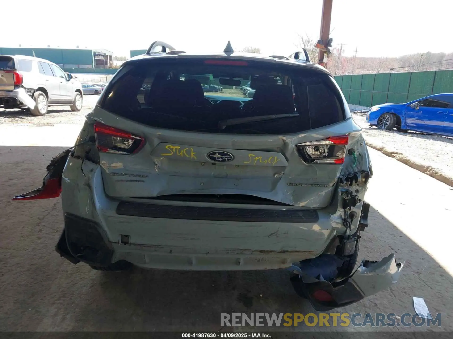 17 fotografías del automóvil dañado JF2GTAEC7L8249434 SUBARU CROSSTREK 2020