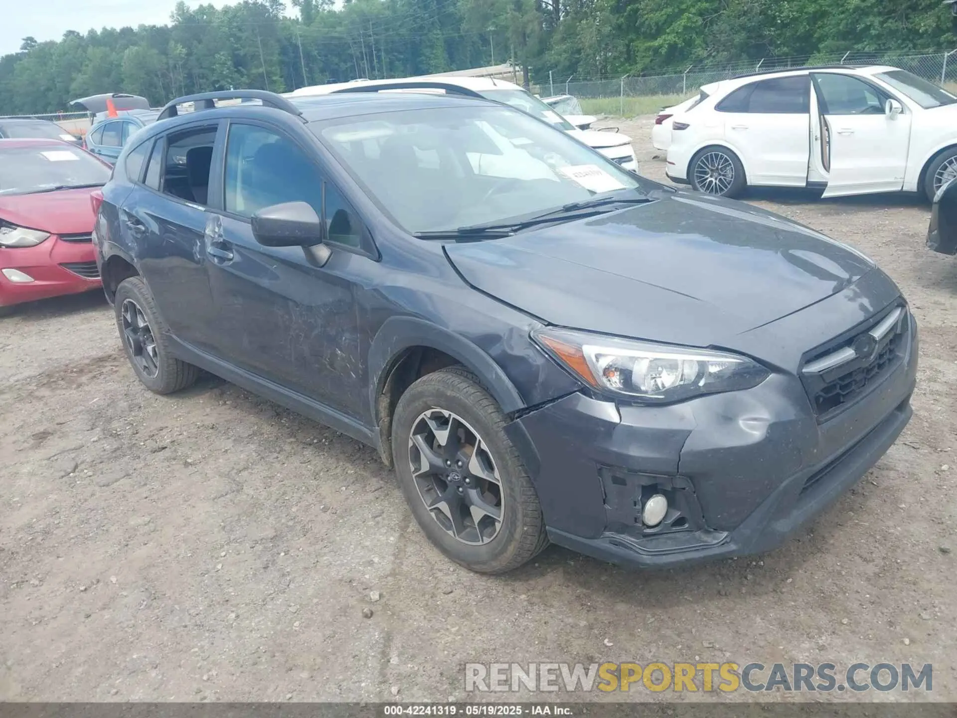 1 fotografías del automóvil dañado JF2GTAECXLH244454 SUBARU CROSSTREK 2020