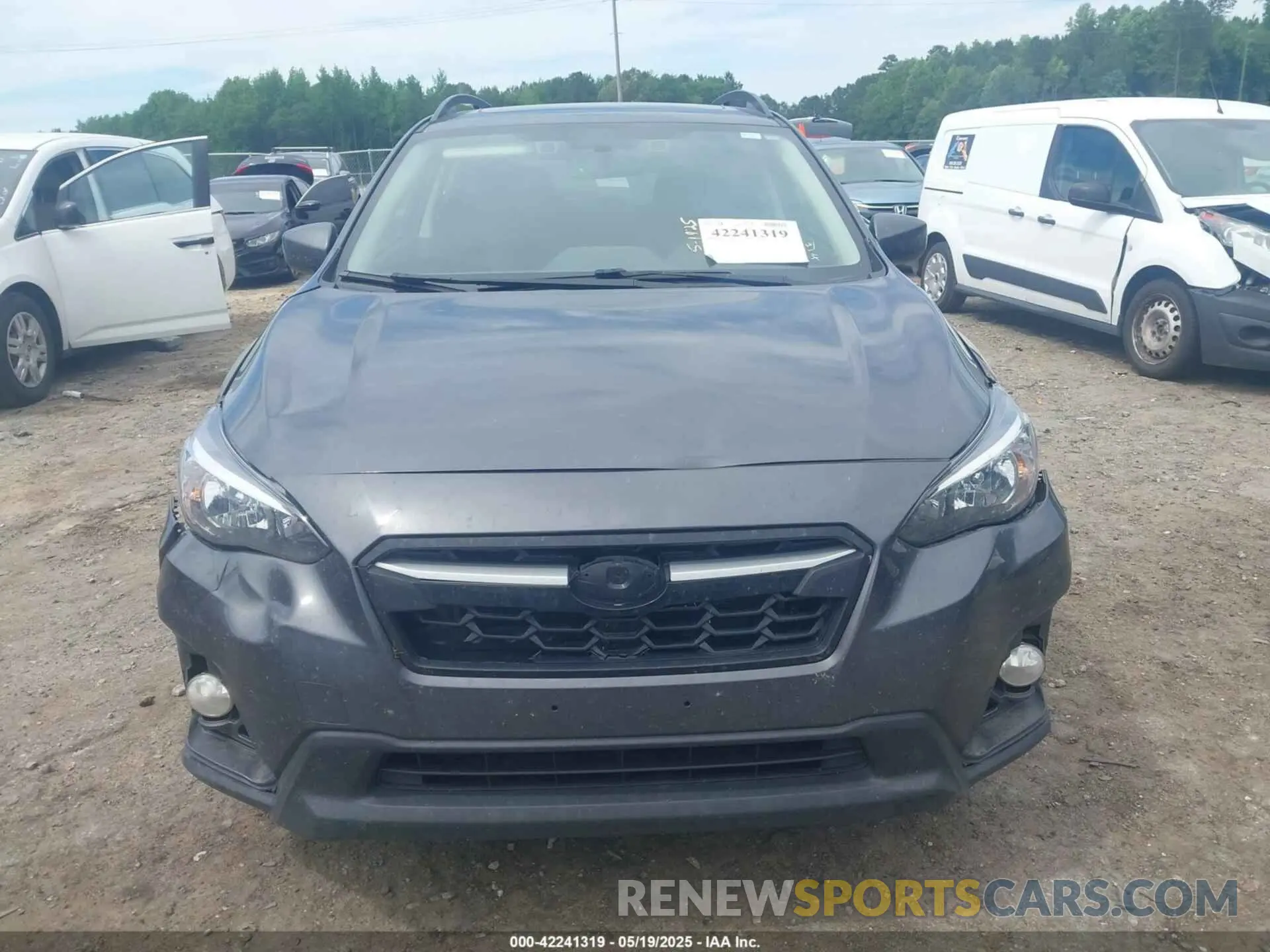 12 fotografías del automóvil dañado JF2GTAECXLH244454 SUBARU CROSSTREK 2020