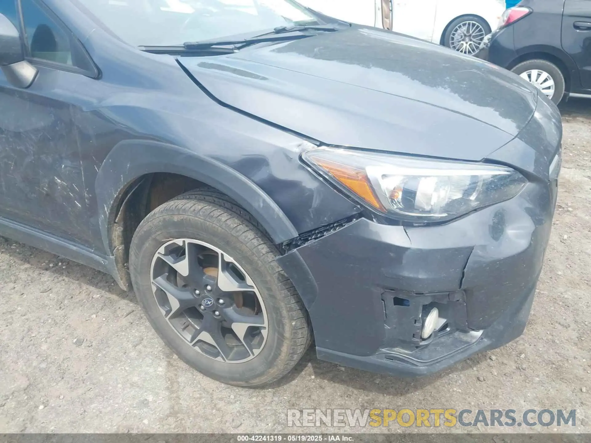 6 fotografías del automóvil dañado JF2GTAECXLH244454 SUBARU CROSSTREK 2020