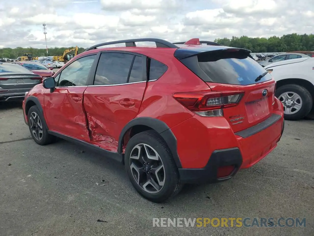 2 fotografías del automóvil dañado JF2GTAMC0LH229964 SUBARU CROSSTREK 2020