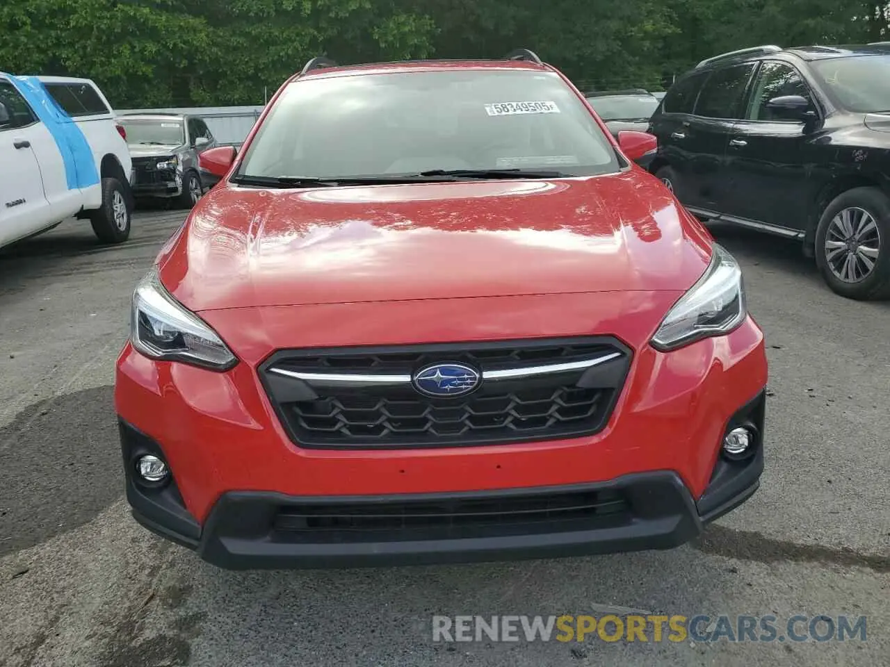 5 fotografías del automóvil dañado JF2GTAMC0LH229964 SUBARU CROSSTREK 2020