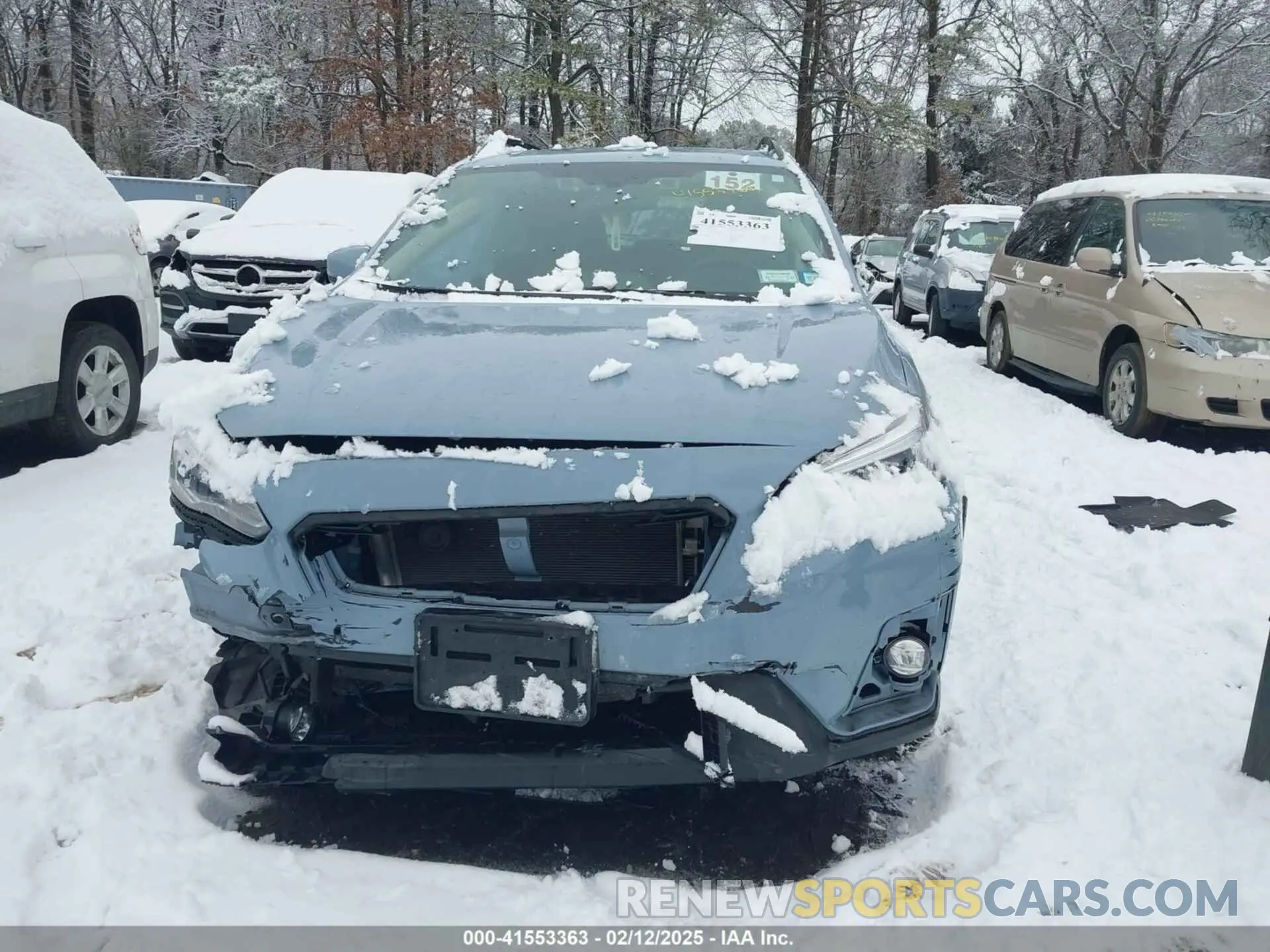 12 fotografías del automóvil dañado JF2GTAMC2L8276686 SUBARU CROSSTREK 2020