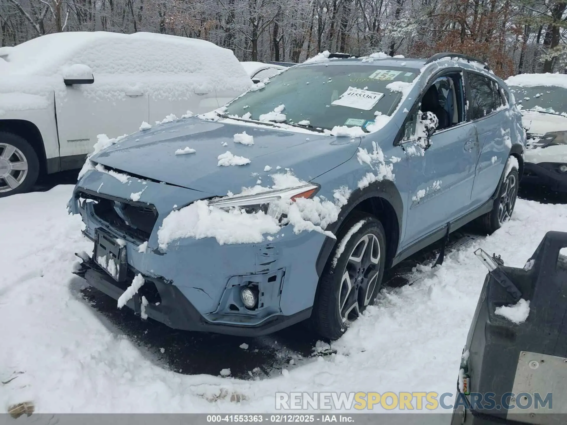 2 fotografías del automóvil dañado JF2GTAMC2L8276686 SUBARU CROSSTREK 2020