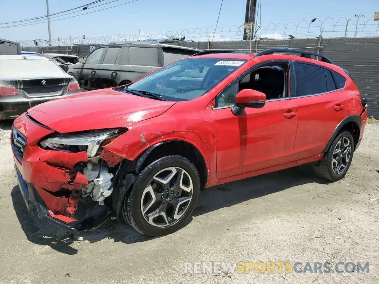 1 fotografías del automóvil dañado JF2GTAMC3L8219963 SUBARU CROSSTREK 2020