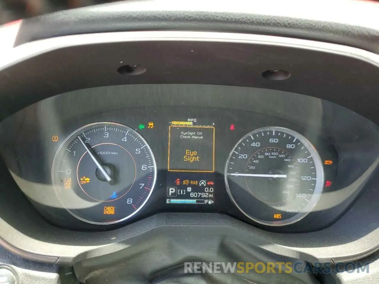 9 fotografías del automóvil dañado JF2GTAMC3L8219963 SUBARU CROSSTREK 2020
