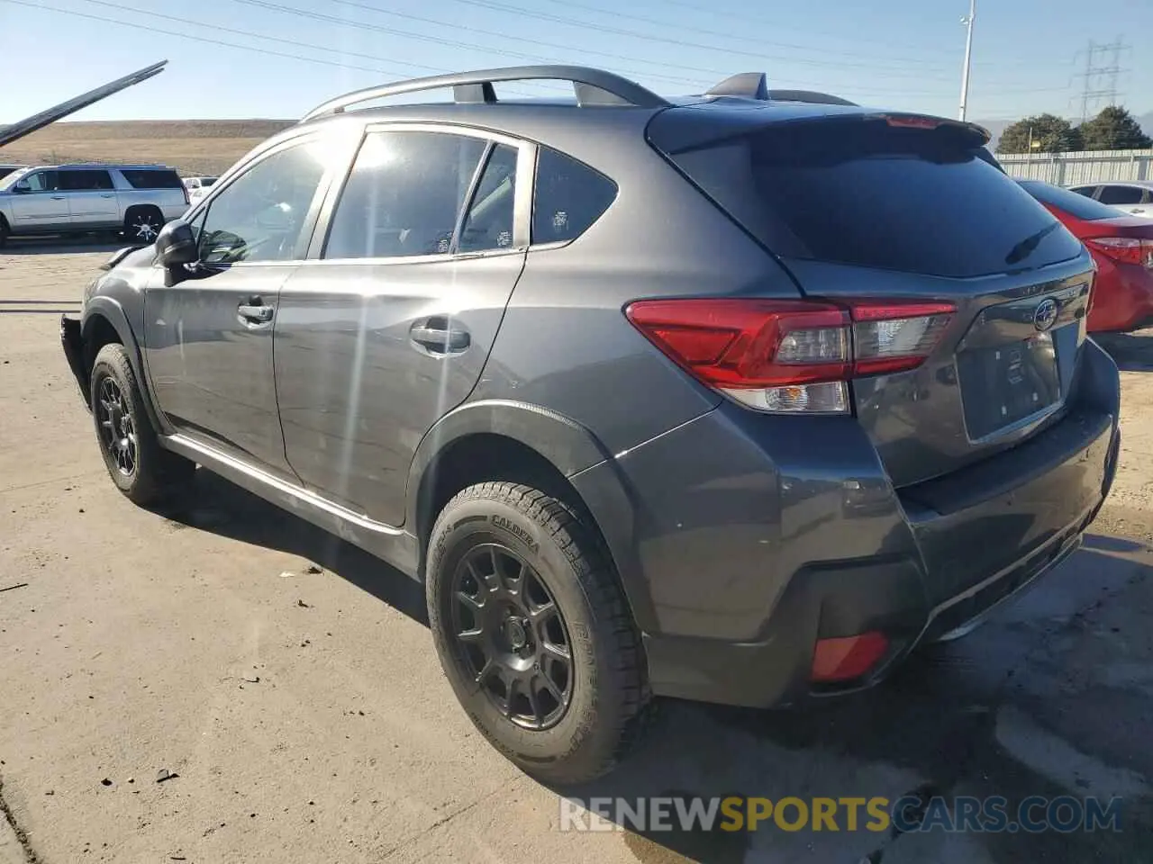 2 fotografías del automóvil dañado JF2GTAMC3LH260545 SUBARU CROSSTREK 2020