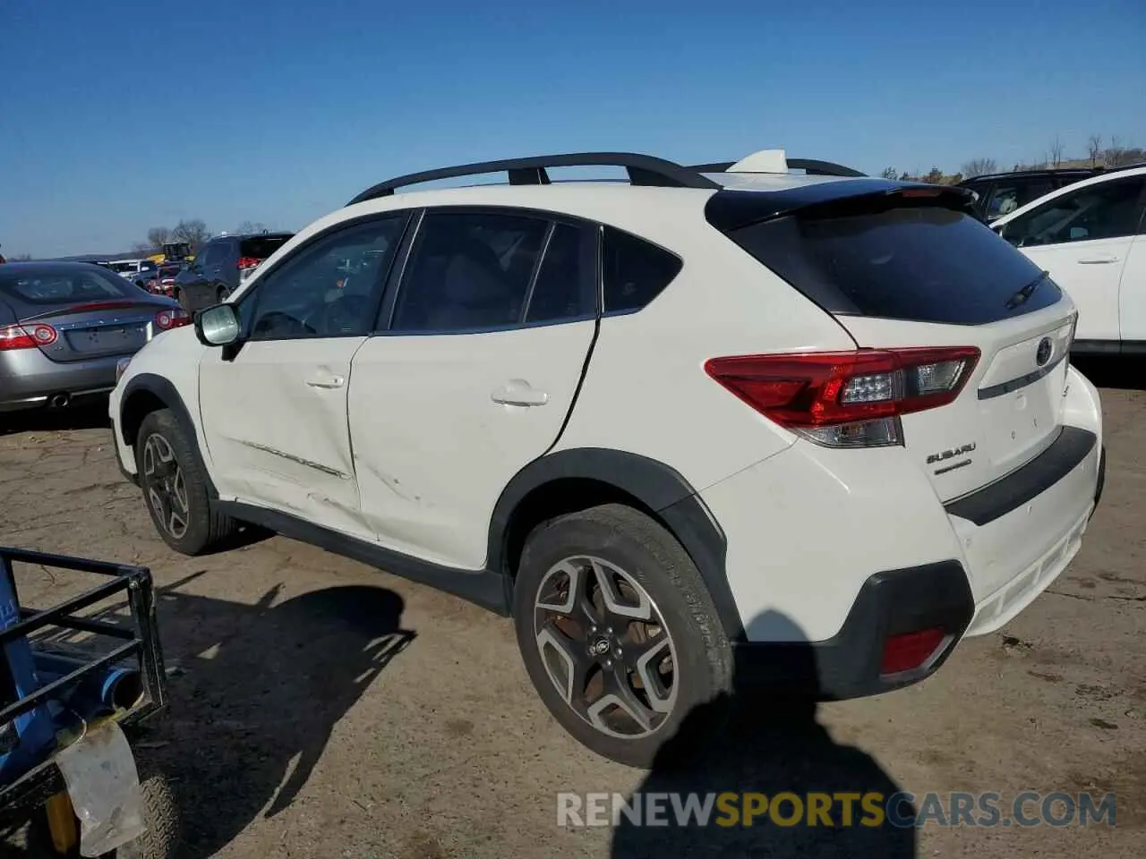 2 fotografías del automóvil dañado JF2GTAMC4LH211774 SUBARU CROSSTREK 2020