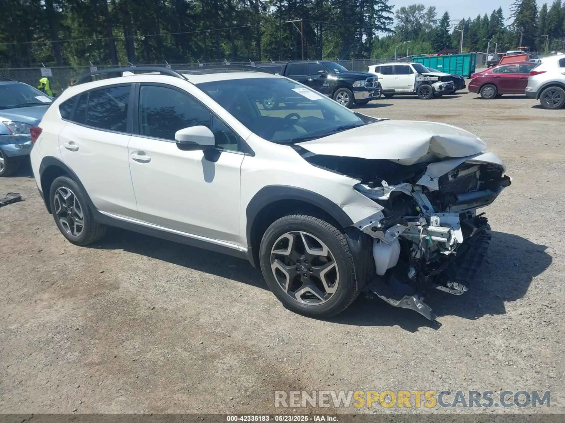 1 fotografías del automóvil dañado JF2GTAMC5L8234030 SUBARU CROSSTREK 2020