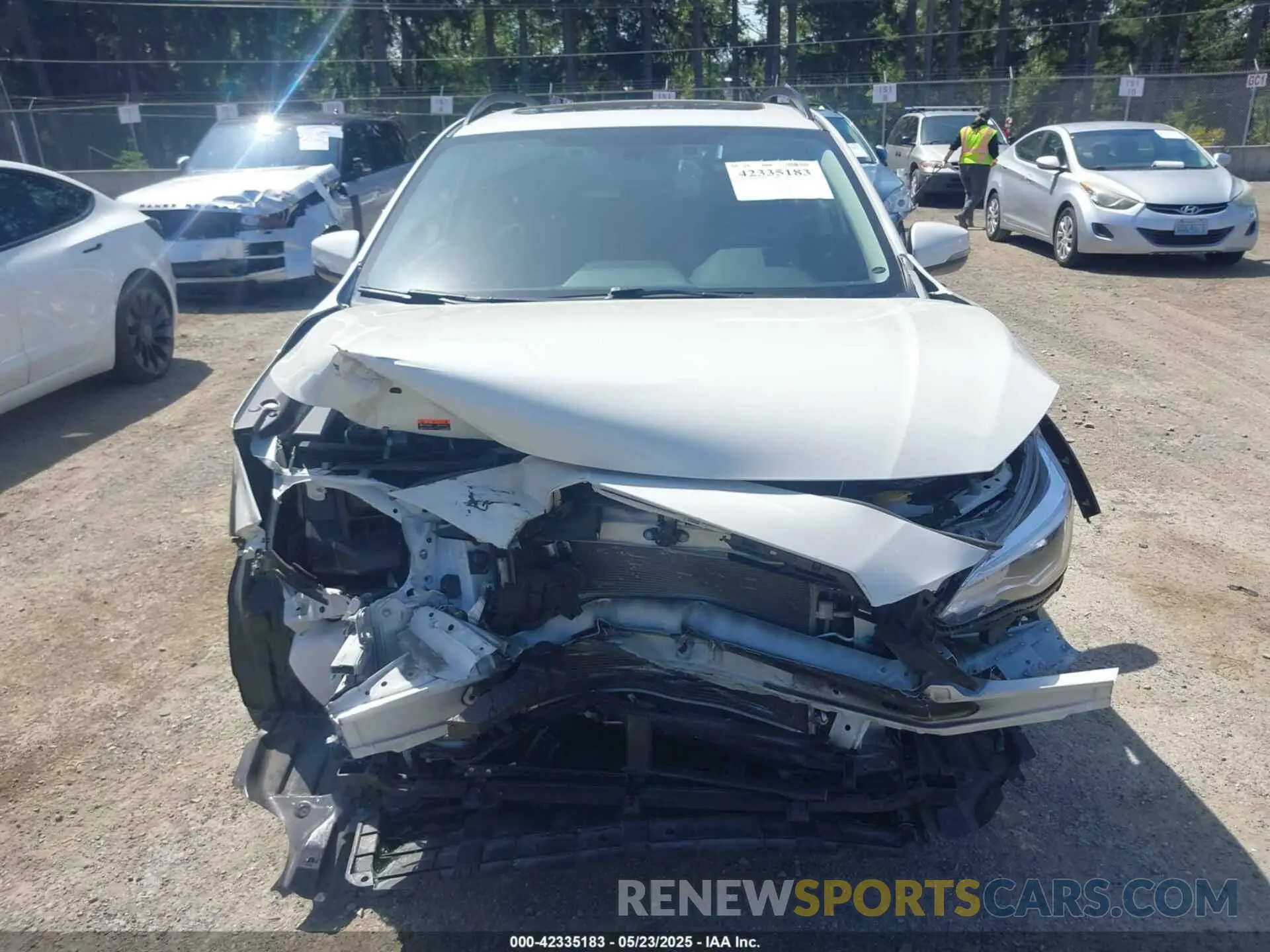 13 fotografías del automóvil dañado JF2GTAMC5L8234030 SUBARU CROSSTREK 2020