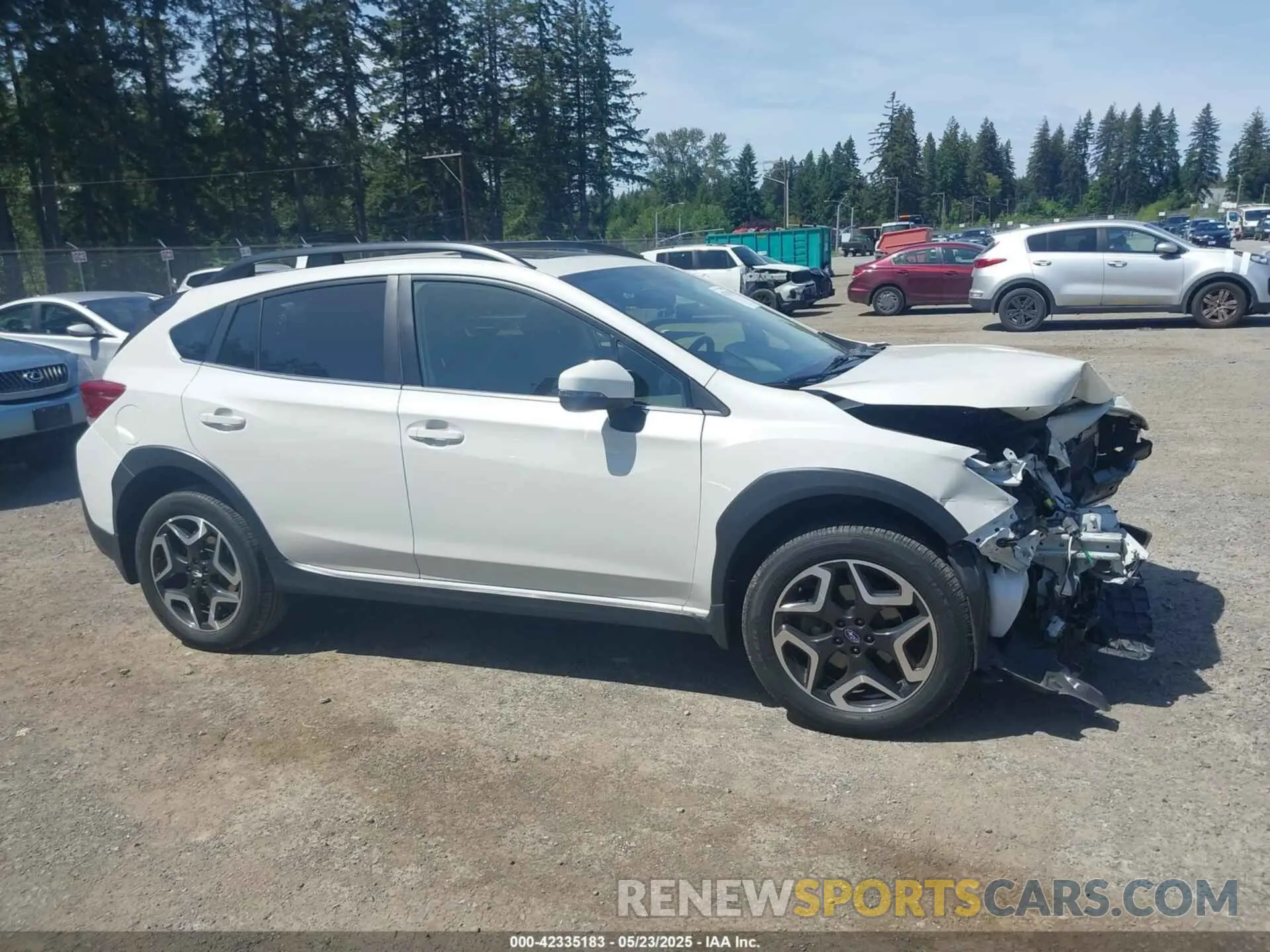 14 fotografías del automóvil dañado JF2GTAMC5L8234030 SUBARU CROSSTREK 2020