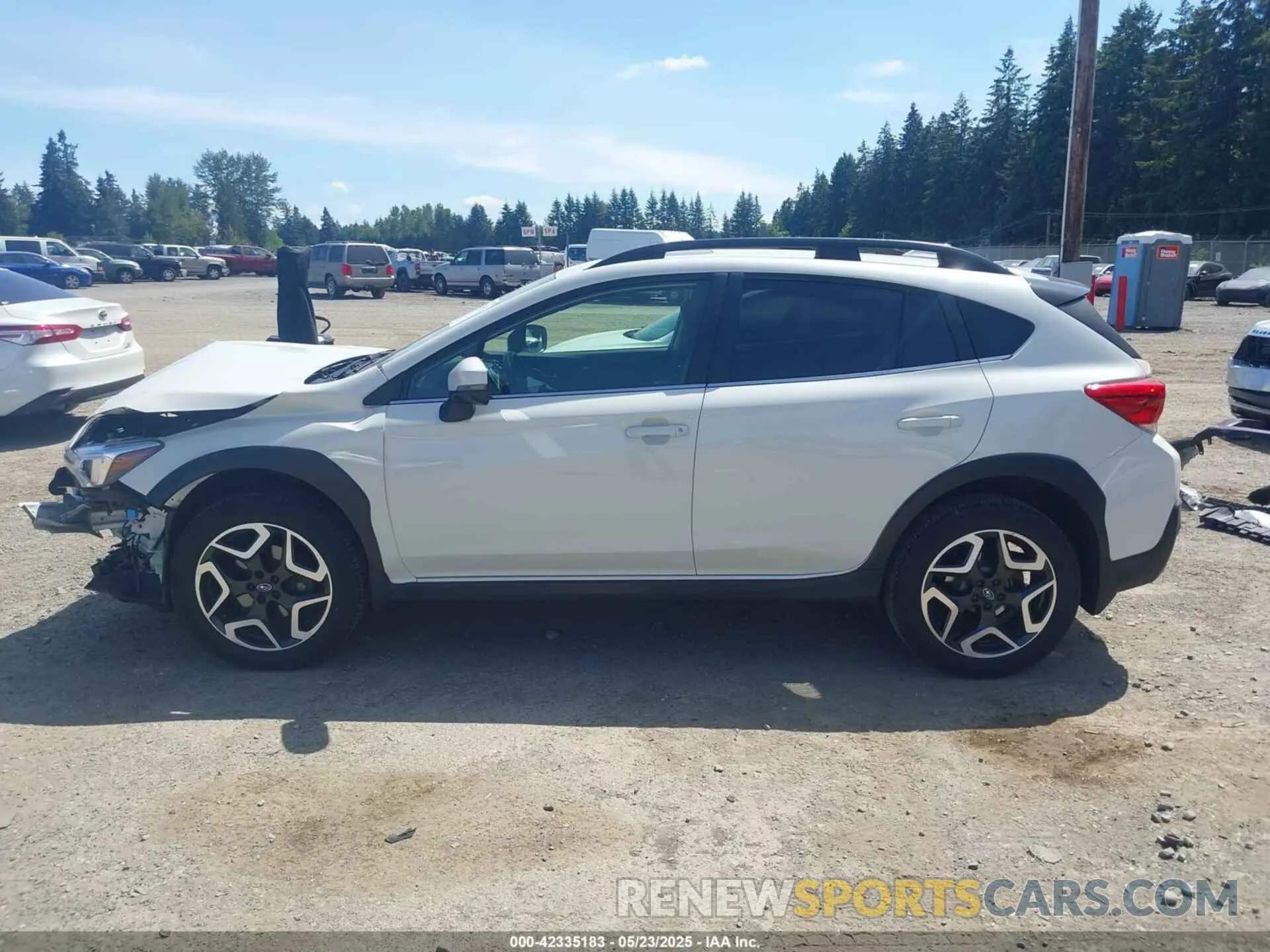 15 fotografías del automóvil dañado JF2GTAMC5L8234030 SUBARU CROSSTREK 2020