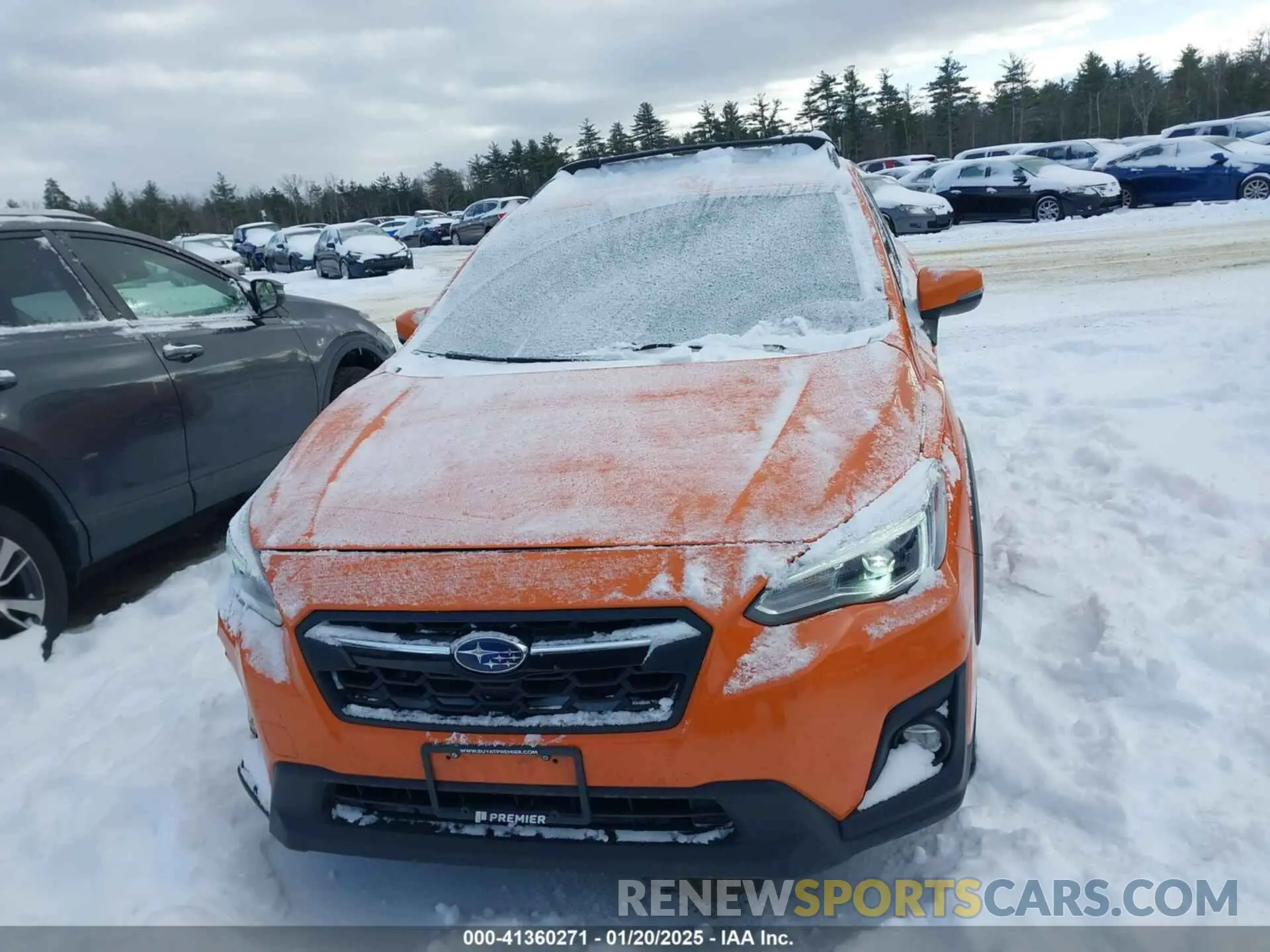 12 fotografías del automóvil dañado JF2GTAMC6LH226941 SUBARU CROSSTREK 2020