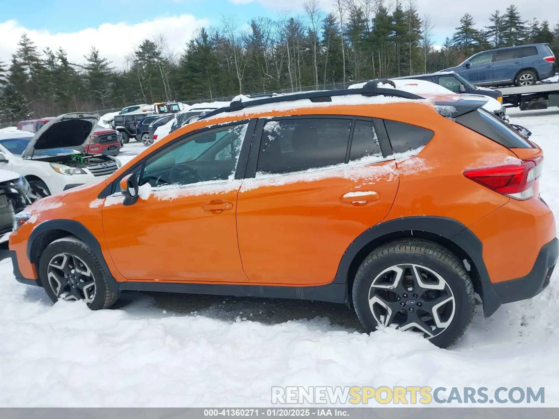 14 fotografías del automóvil dañado JF2GTAMC6LH226941 SUBARU CROSSTREK 2020