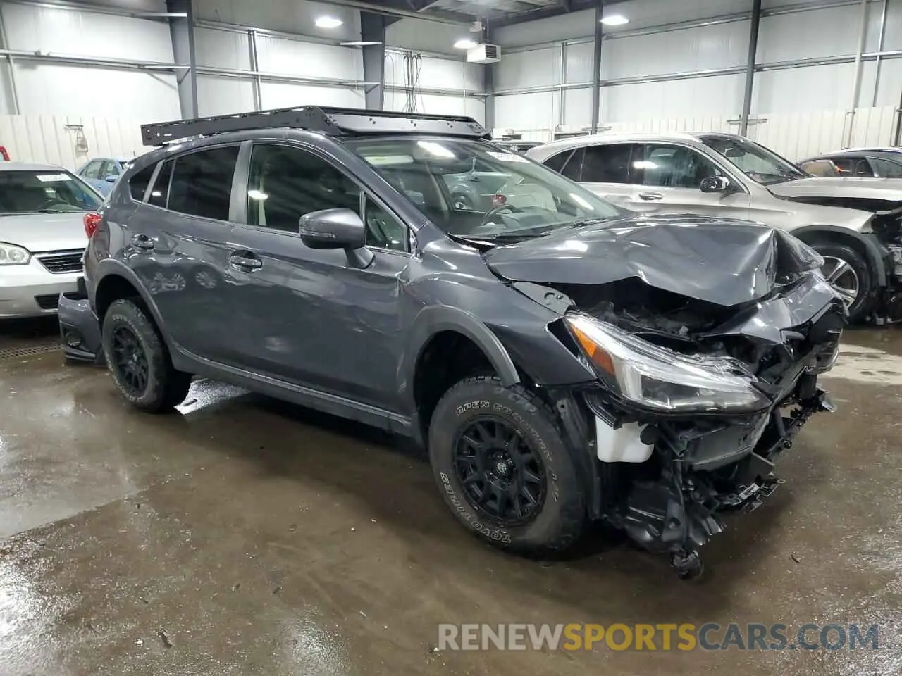 4 fotografías del automóvil dañado JF2GTAMC6LH230830 SUBARU CROSSTREK 2020
