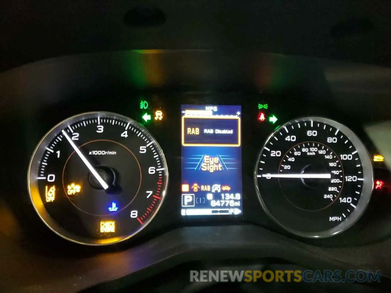 9 fotografías del automóvil dañado JF2GTAMC6LH230830 SUBARU CROSSTREK 2020
