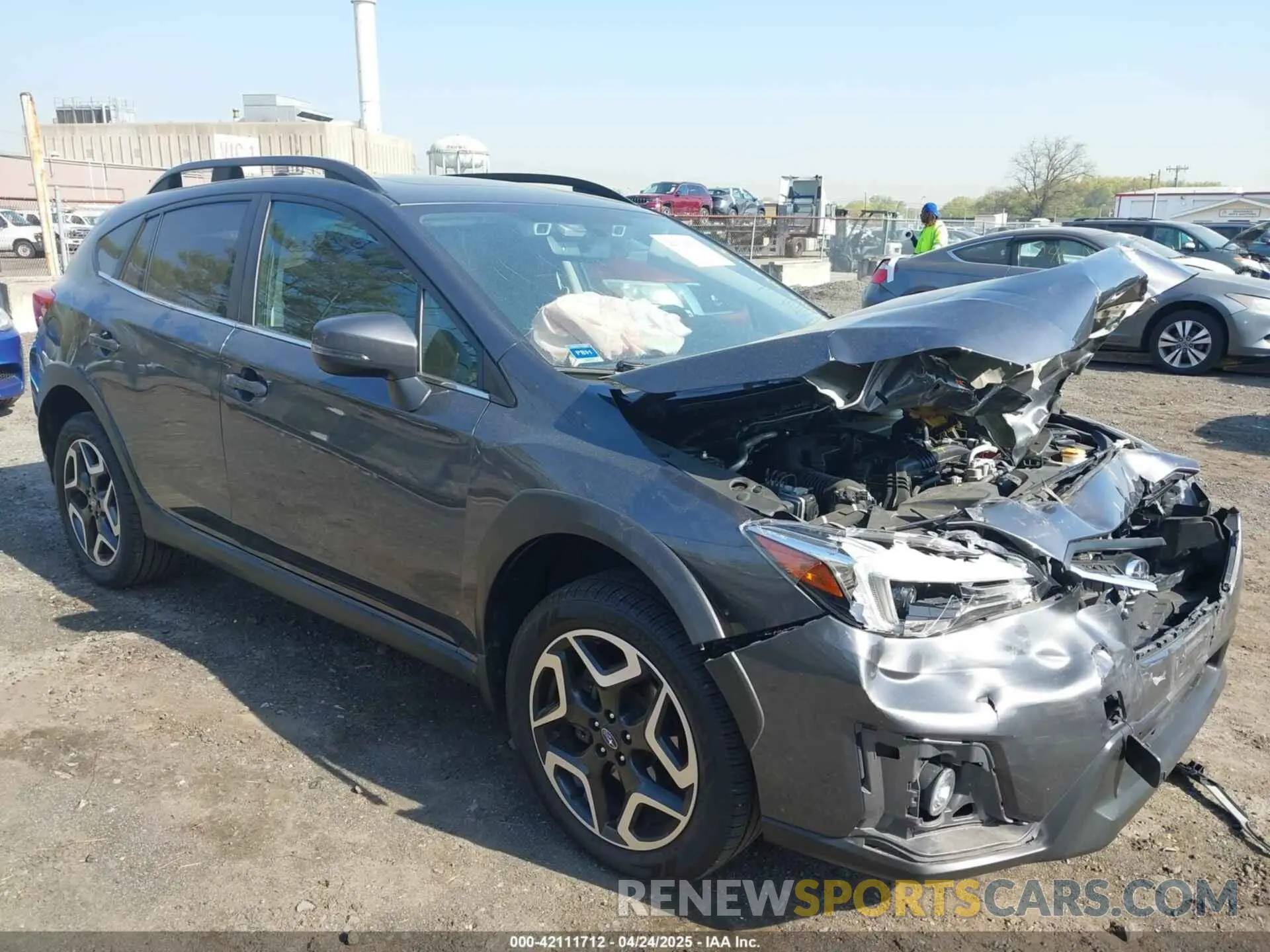 1 fotografías del automóvil dañado JF2GTAMC9L8240221 SUBARU CROSSTREK 2020