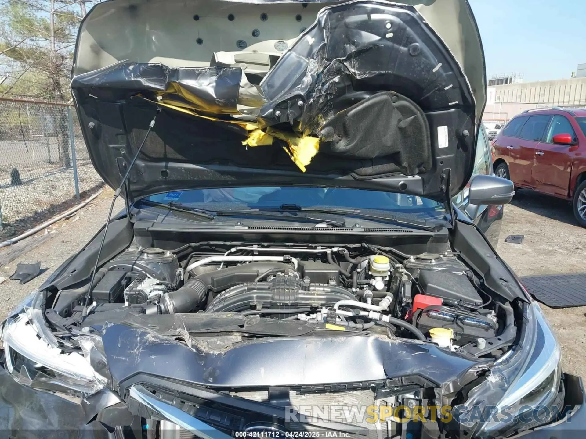 10 fotografías del automóvil dañado JF2GTAMC9L8240221 SUBARU CROSSTREK 2020