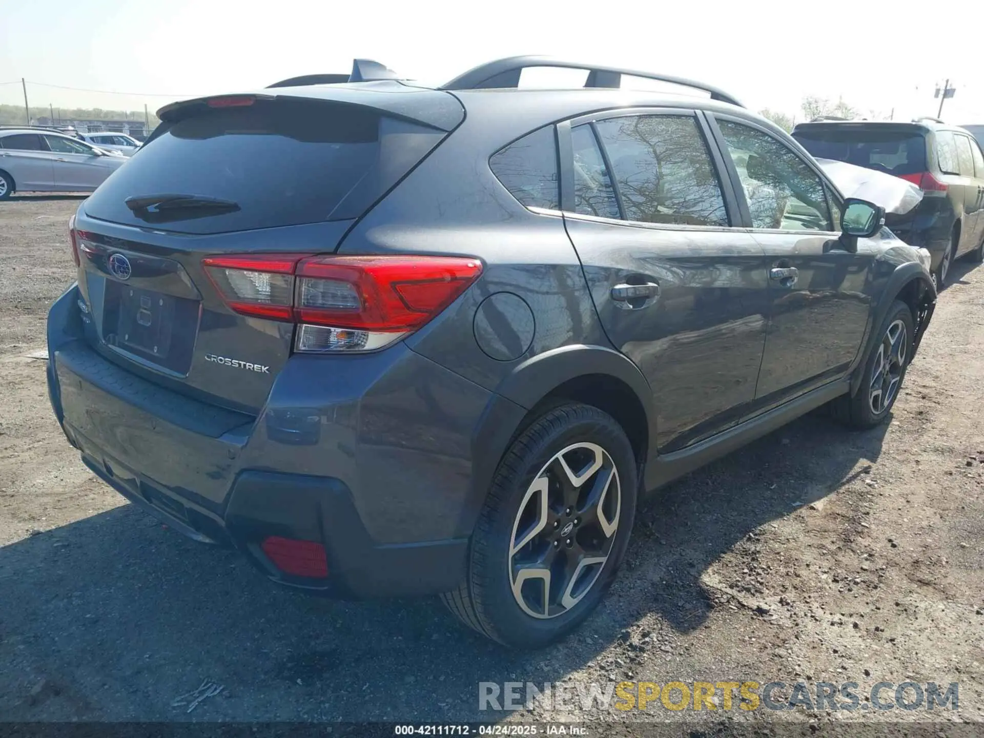 4 fotografías del automóvil dañado JF2GTAMC9L8240221 SUBARU CROSSTREK 2020