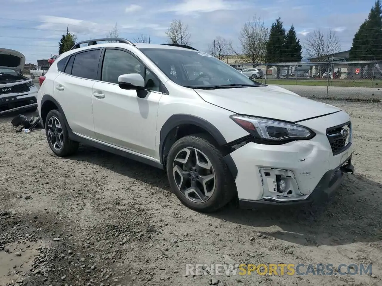 4 fotografías del automóvil dañado JF2GTAMC9LH241739 SUBARU CROSSTREK 2020