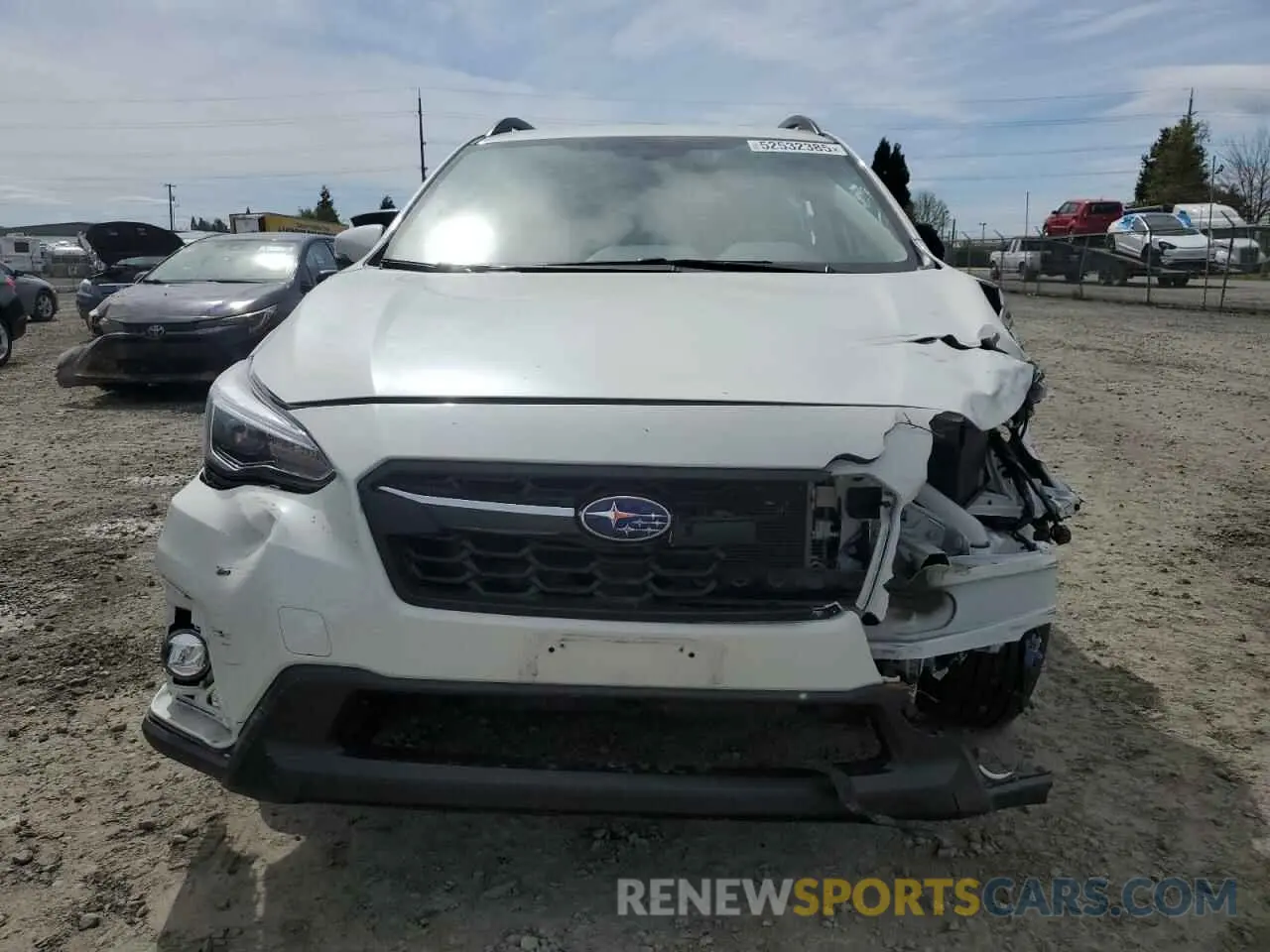 5 fotografías del automóvil dañado JF2GTAMC9LH241739 SUBARU CROSSTREK 2020