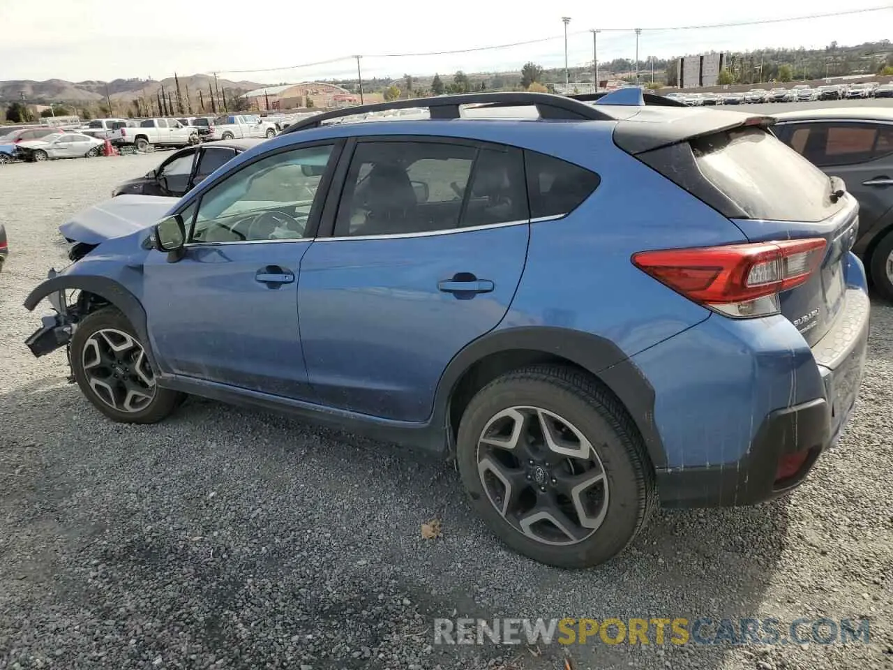 2 fotografías del automóvil dañado JF2GTAMCXL8251440 SUBARU CROSSTREK 2020