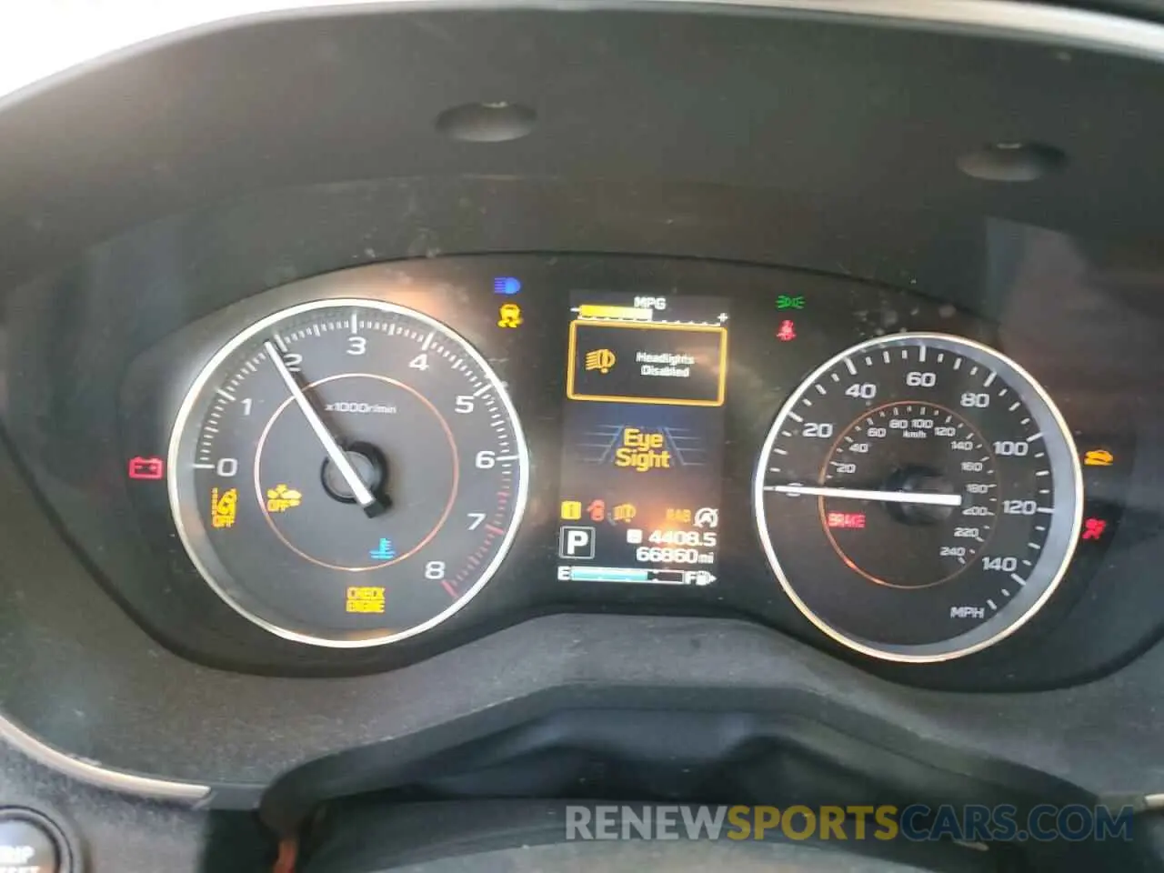 9 fotografías del automóvil dañado JF2GTAMCXL8251440 SUBARU CROSSTREK 2020