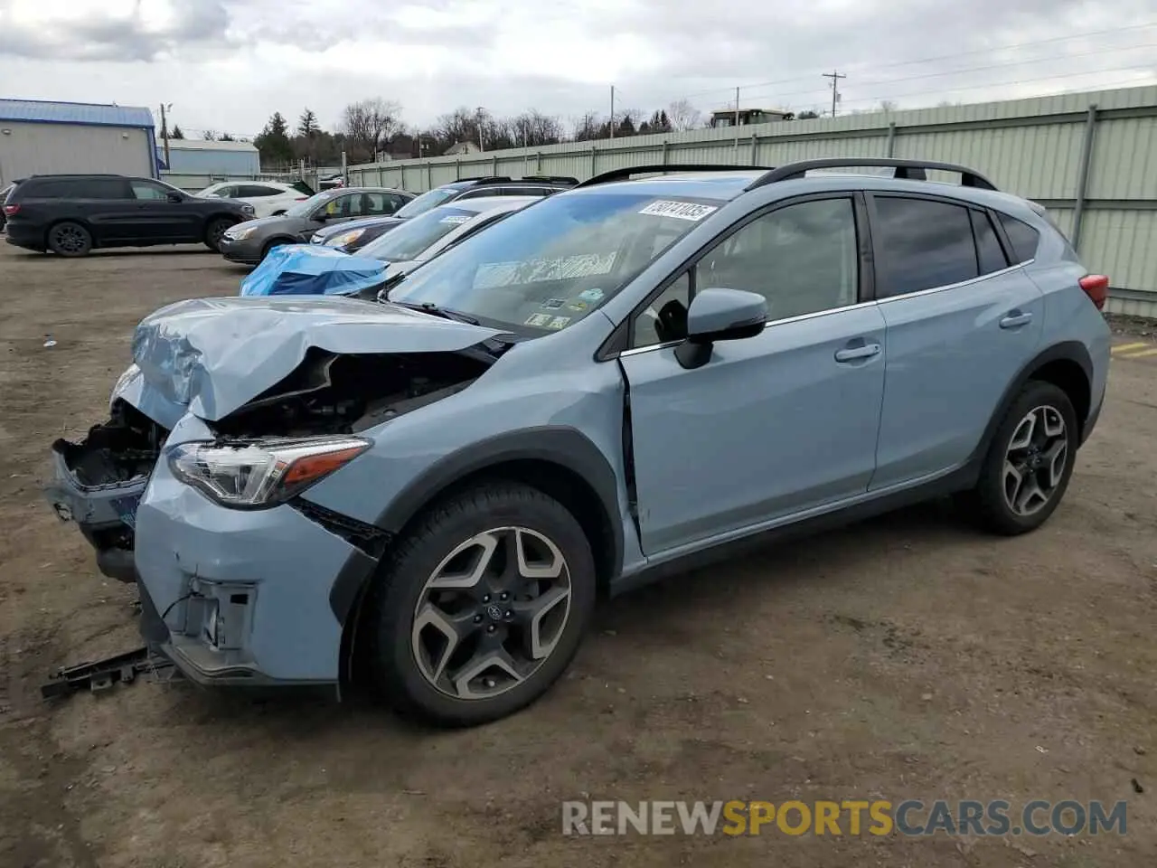 1 fotografías del automóvil dañado JF2GTAMCXLH258503 SUBARU CROSSTREK 2020