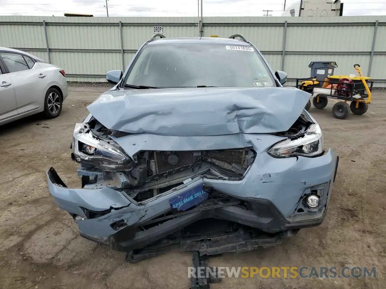5 fotografías del automóvil dañado JF2GTAMCXLH258503 SUBARU CROSSTREK 2020