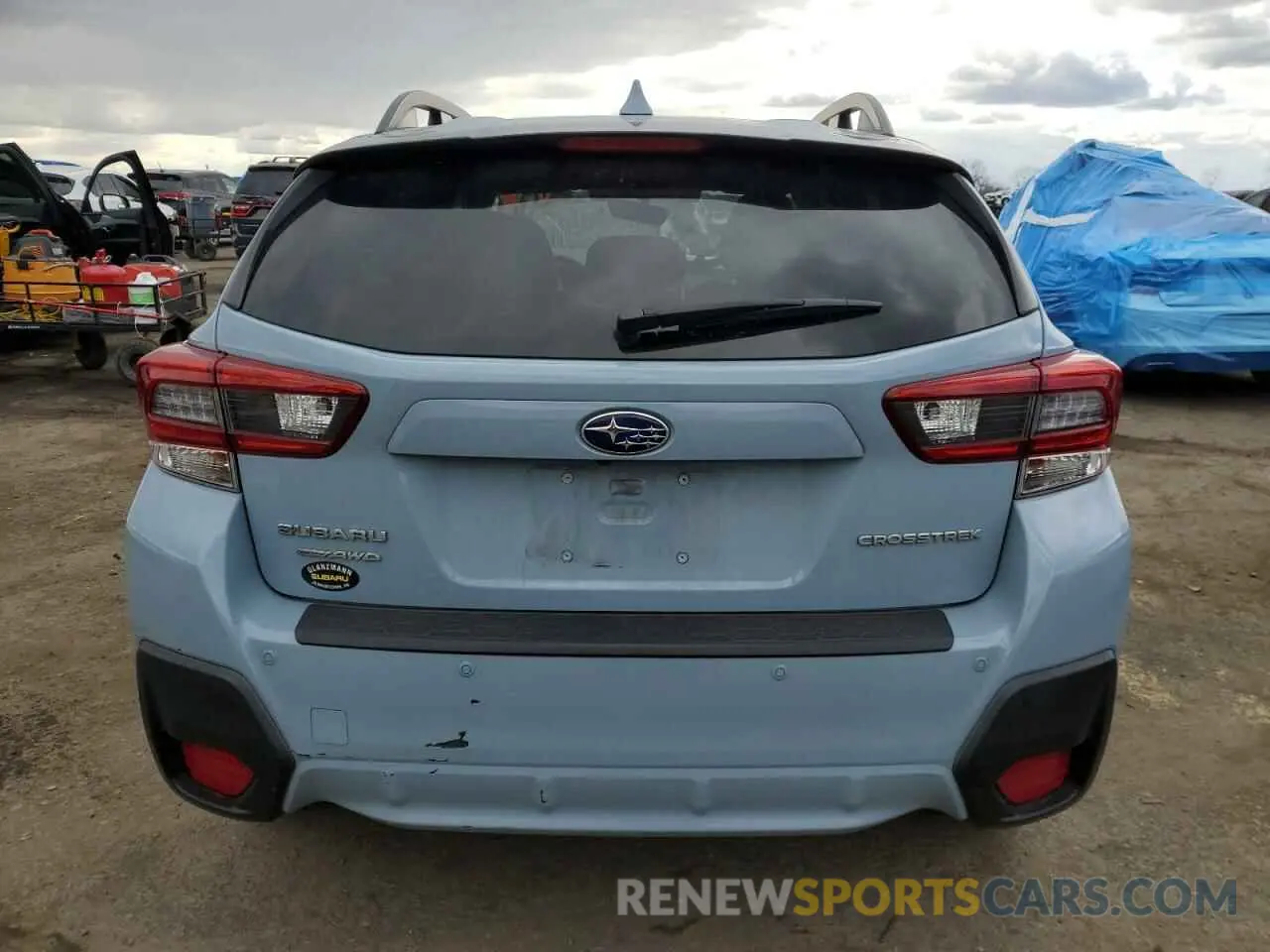 6 fotografías del automóvil dañado JF2GTAMCXLH258503 SUBARU CROSSTREK 2020