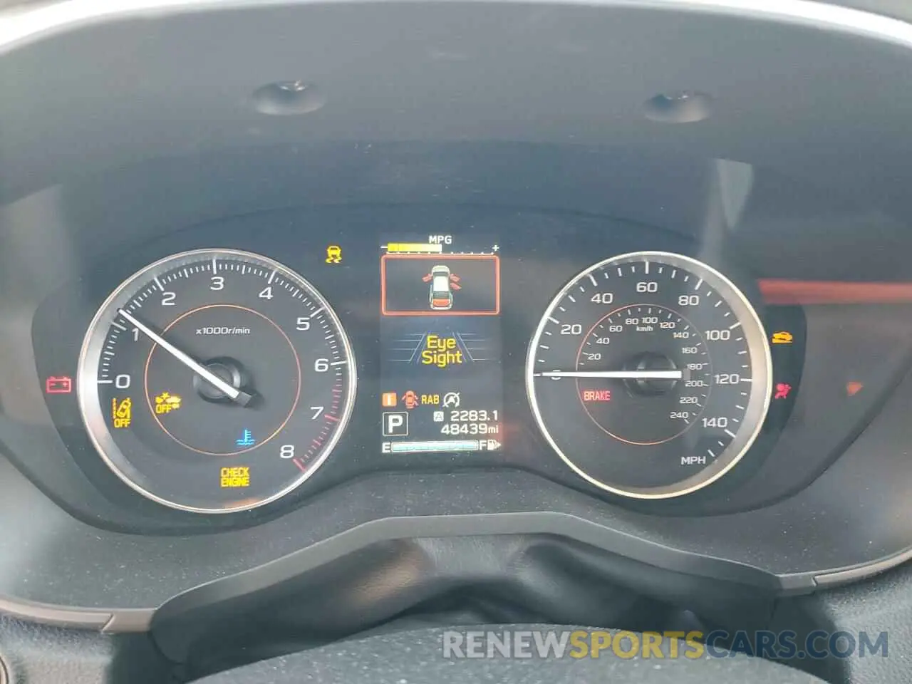 9 fotografías del automóvil dañado JF2GTANC0LH268715 SUBARU CROSSTREK 2020