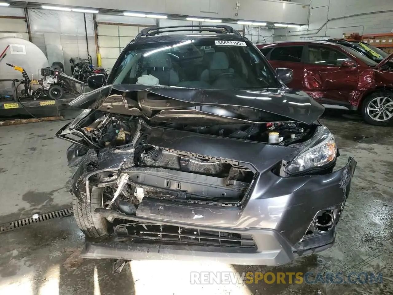 5 fotografías del automóvil dañado JF2GTANC3LH276145 SUBARU CROSSTREK 2020